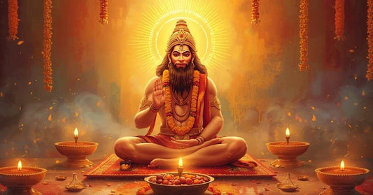 Hanuman idol used for positivity