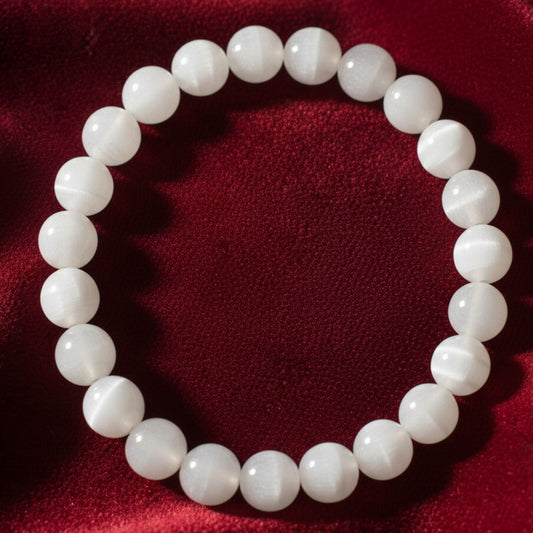Buy Natural Moonstone Bracelet for Women and Men - Lab Certified 8 MM Beads